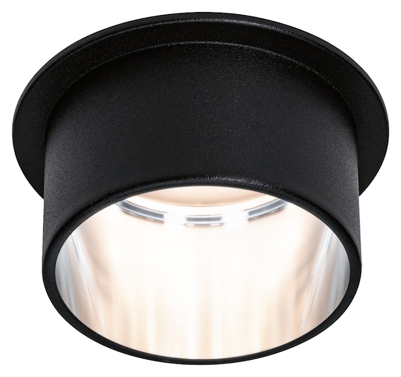Lampa podtynkowa Gil LED czarno-srebrny mat  - zdjęcie 6