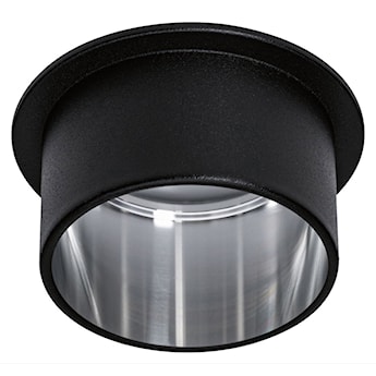 Lampa podtynkowa Gil LED czarno-srebrny mat