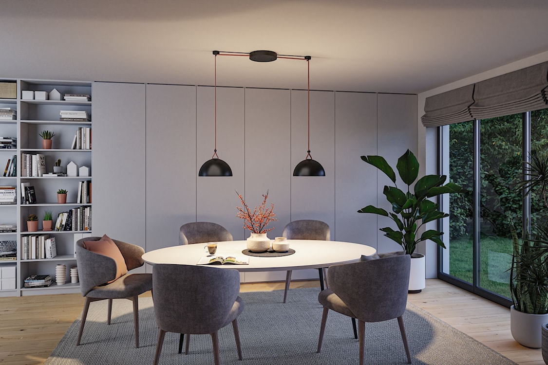 Lampa do systemu taśmowego ULine Bol LED czarna  - zdjęcie 2