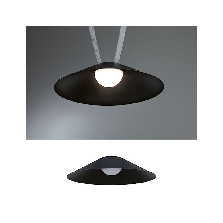Lampa do systemu taśmowego ULine Cone LED czarna  - zdjęcie 5
