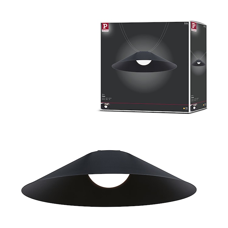 Lampa do systemu taśmowego ULine Cone LED czarna  - zdjęcie 8