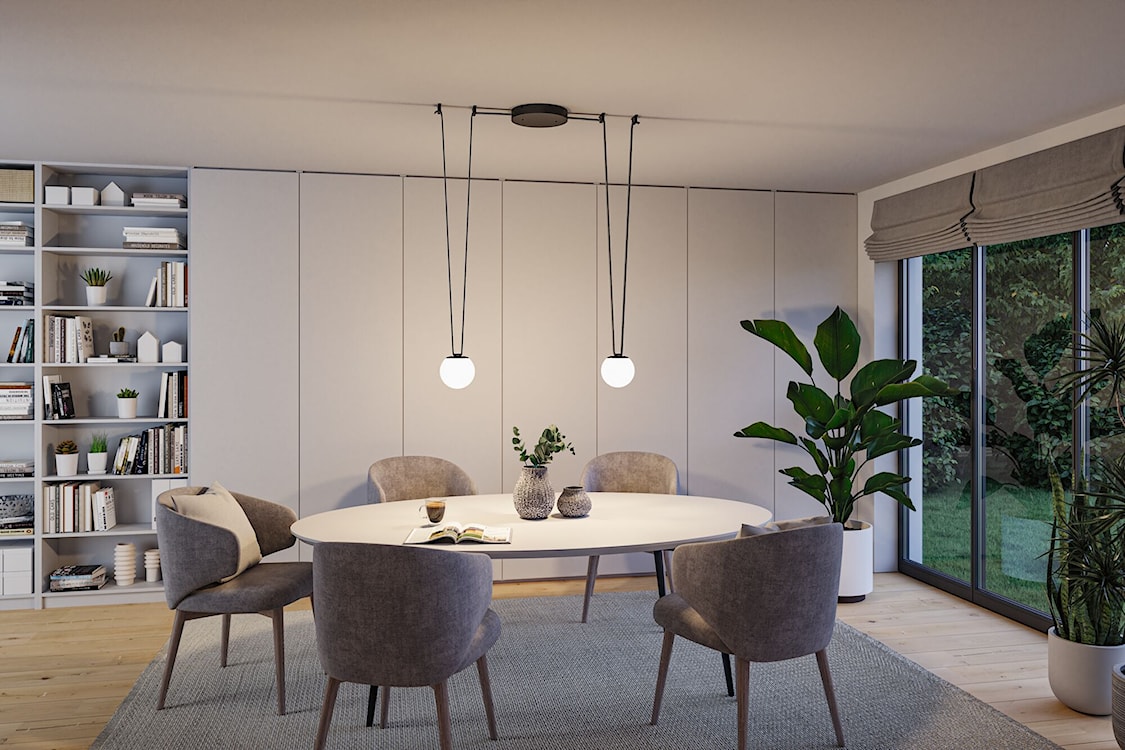Lampa do systemu taśmowego ULine Ball LED czarna  - zdjęcie 4