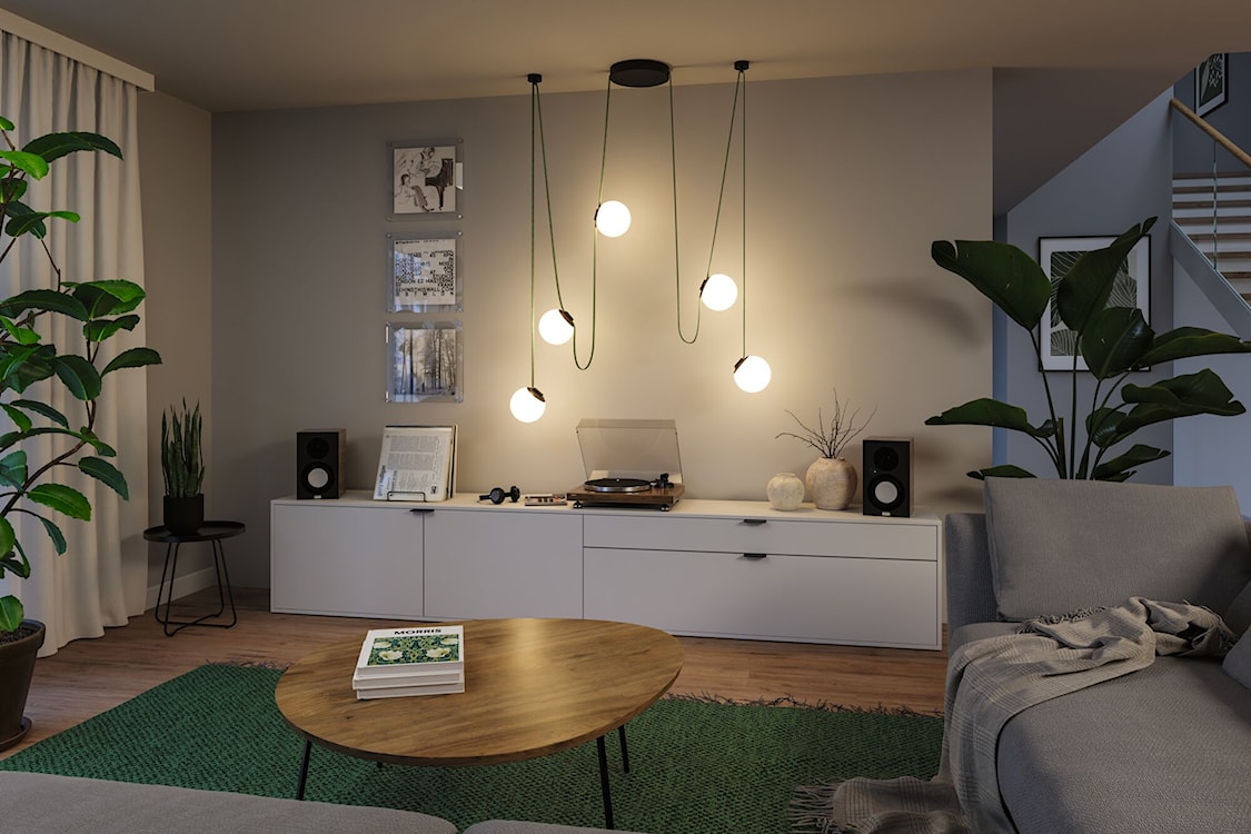Lampa do systemu taśmowego ULine Ball LED czarna  - zdjęcie 5