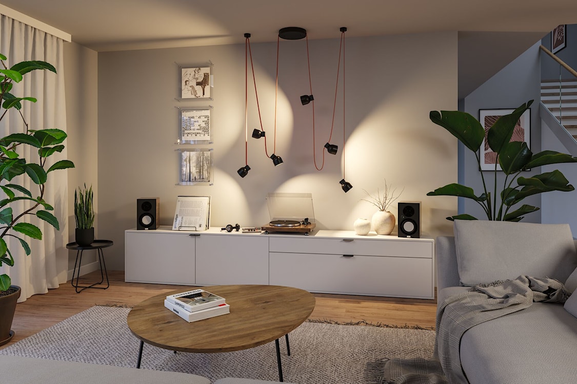 Lampa do systemu taśmowego ULine Ronde LED czarna  - zdjęcie 2