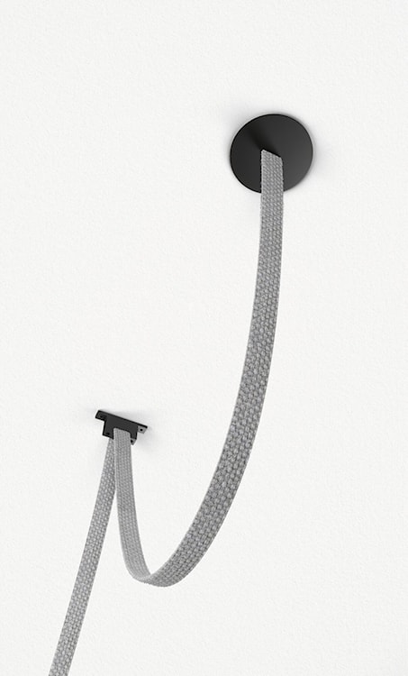 Maskownica wpuszczana systemu ULine 8,5 cm czarna  - zdjęcie 5