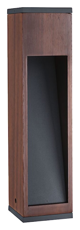 Lampa ogrodowa Trabia LED brązowa