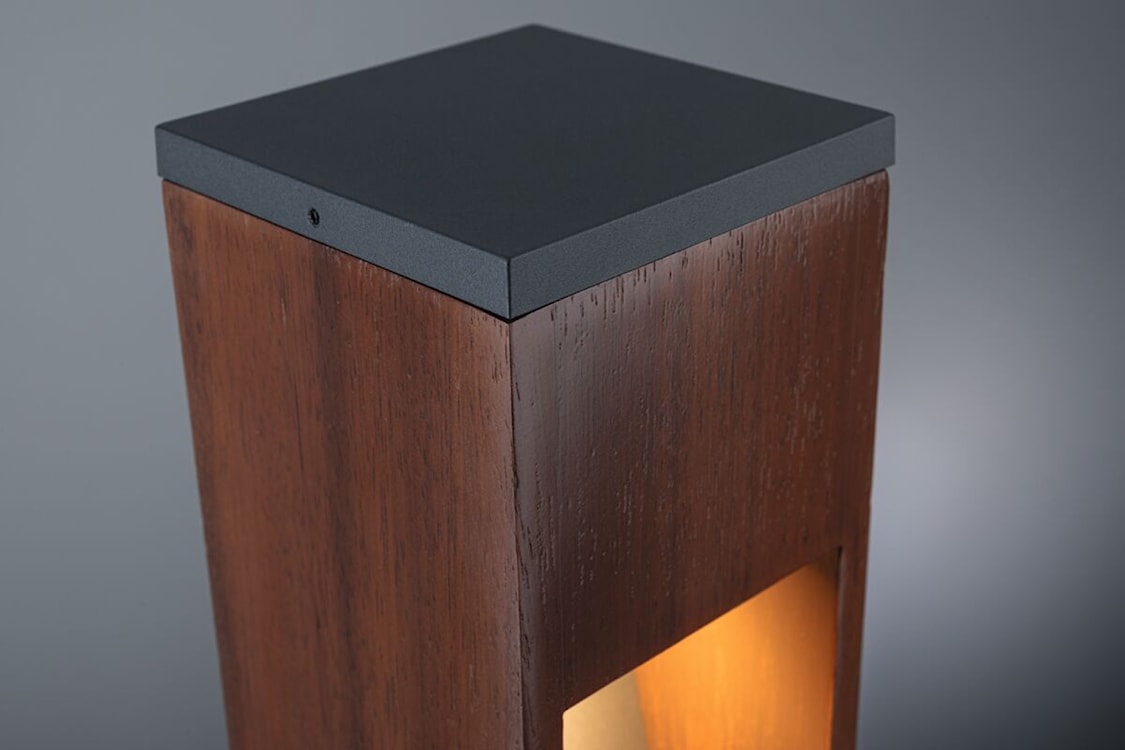 Lampa ogrodowa Trabia LED brązowa  - zdjęcie 3