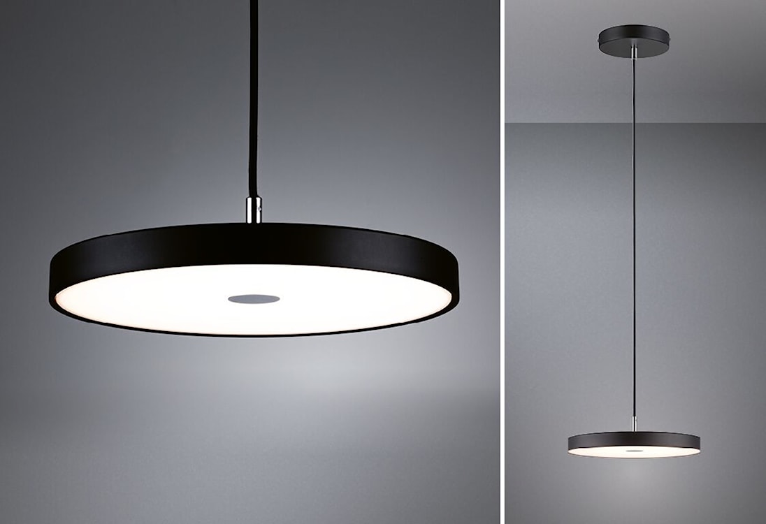 Lampa wisząca Hildor LED czarny mat  - zdjęcie 6