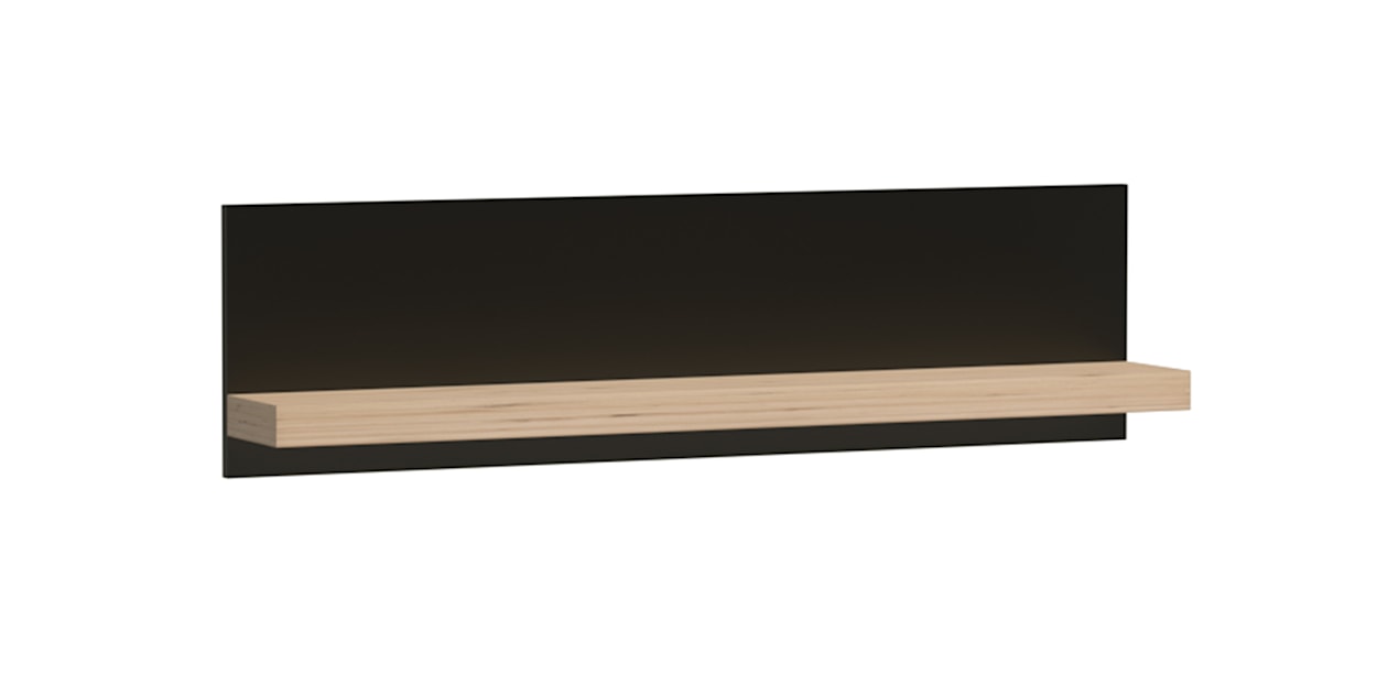 Półka wisząca Lamelia 120 cm w kolorze Artisan 