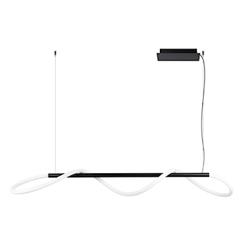 Lampa wisząca Quesses 148 cm czarna