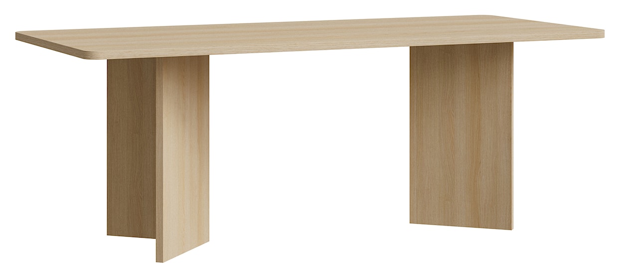 Stół do jadalni Qubeo 204x90 cm dąb olejowany 