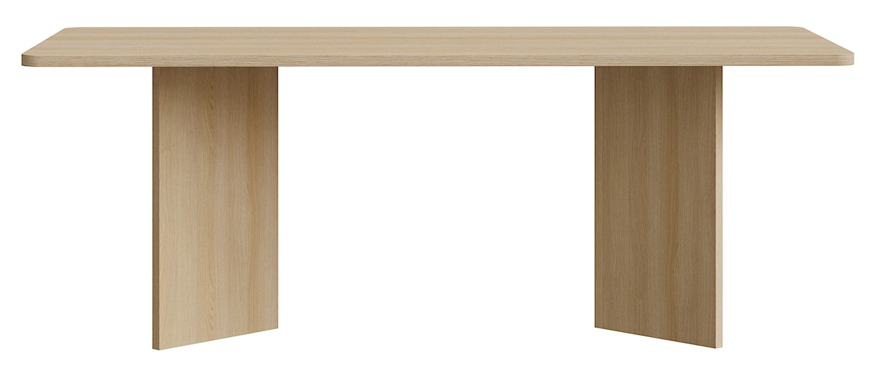 Stół do jadalni Qubeo 204x90 cm dąb olejowany  - zdjęcie 3
