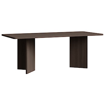 Stół do jadalni Qubeo 204x90 cm jesion prestige bronze