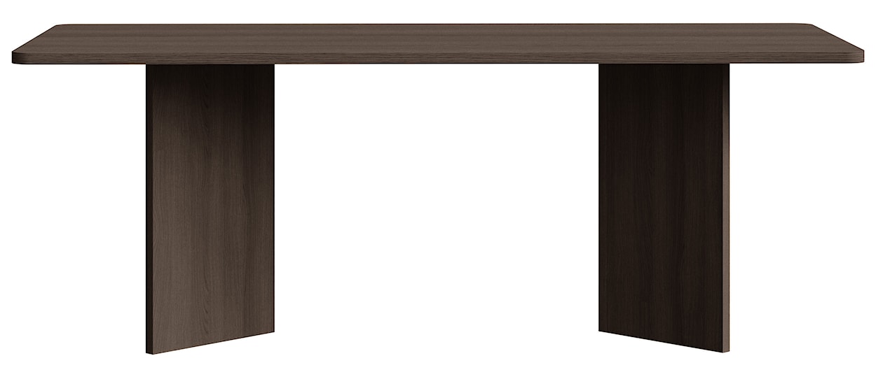 Stół do jadalni Qubeo 204x90 cm jesion prestige bronze  - zdjęcie 3