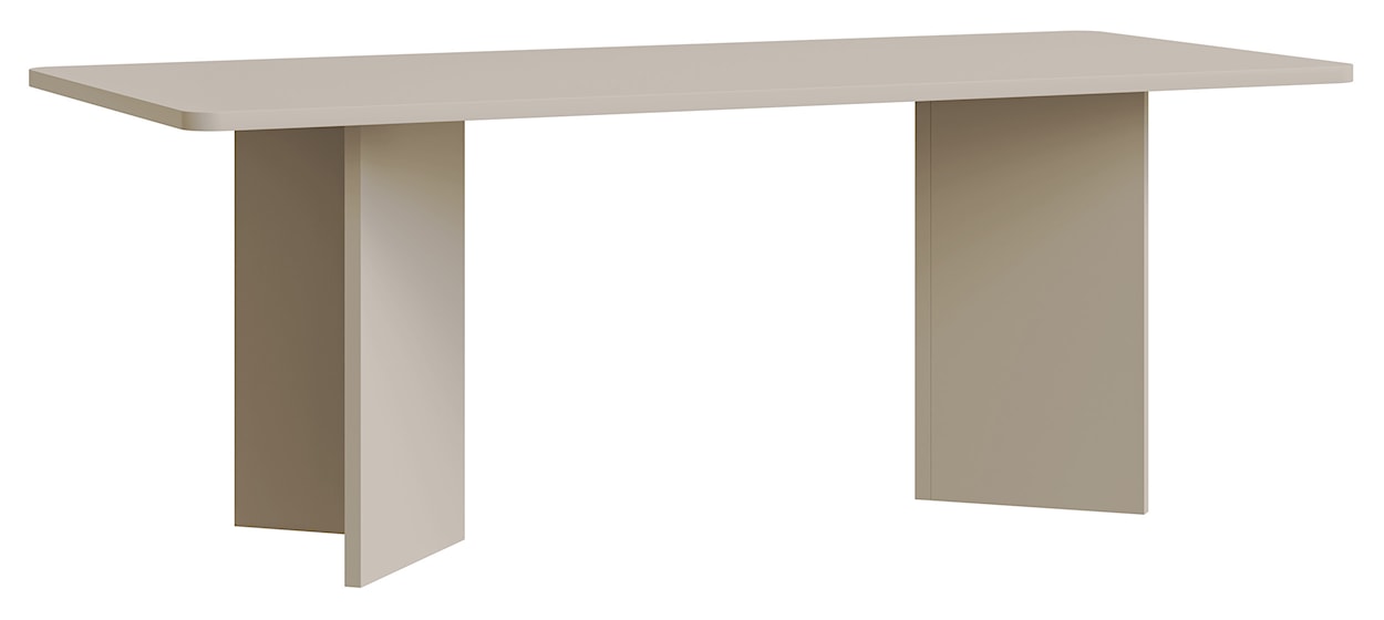 Stół do jadalni Qubeo 204x90 cm kaszmir 