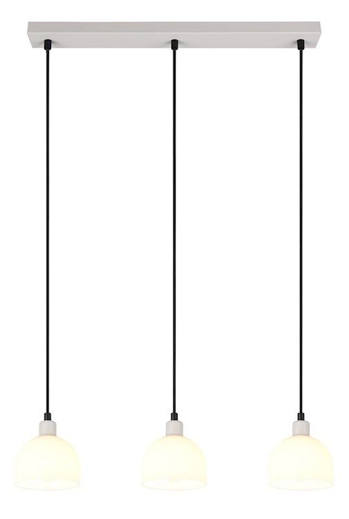 Lampa wisząca Molly x3 szara  - zdjęcie 4