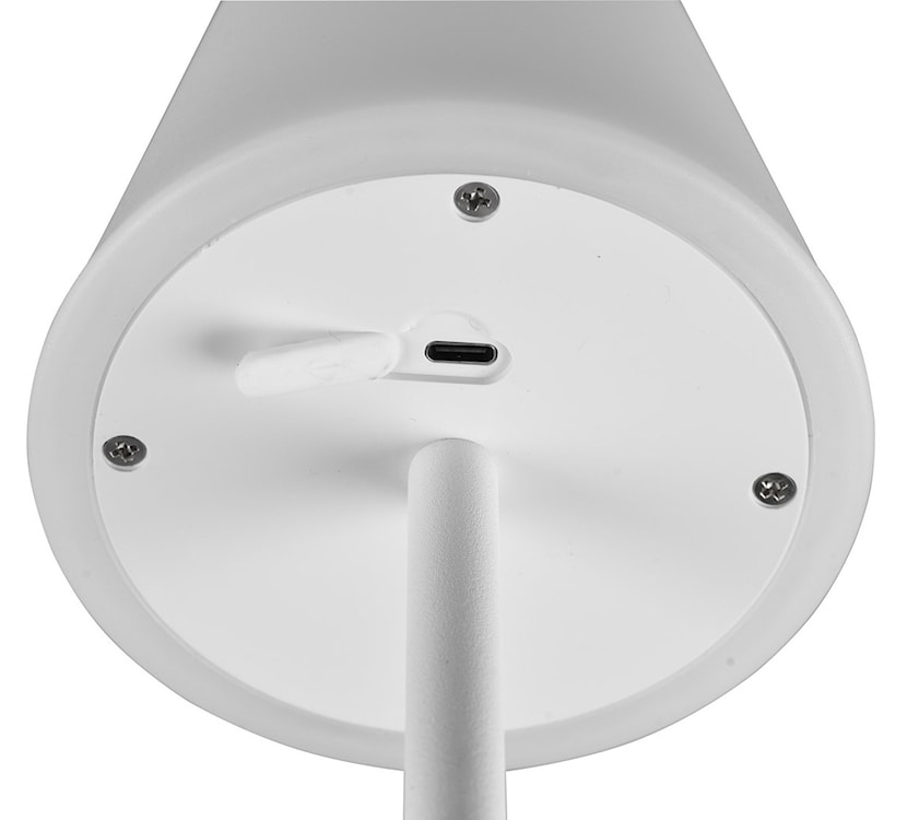 Lampa ogrodowa Martinez LED biała  - zdjęcie 4