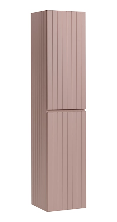 Regał łazienkowy Becialls 35 cm wiszący różowy