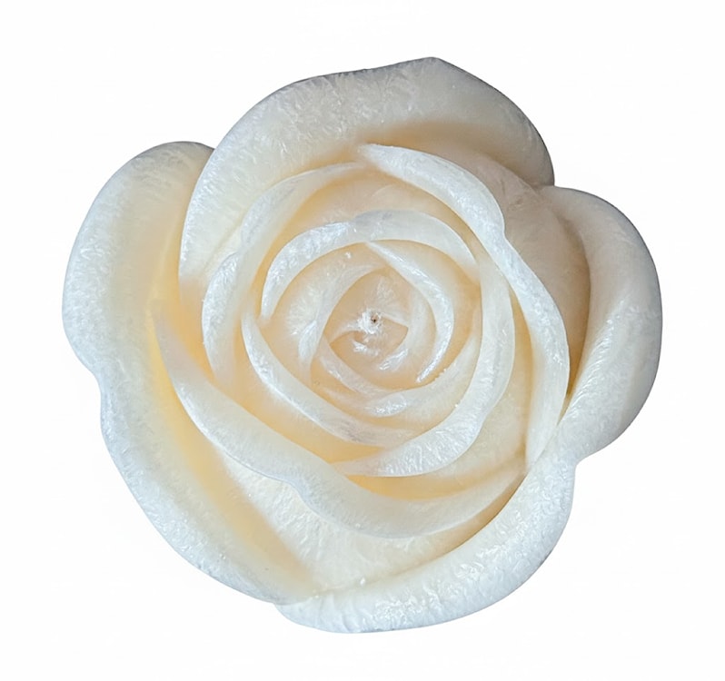 Świeca z wosku palmowego Rose 640 g 