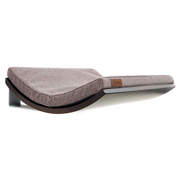 Półka dla kota CHILL DeLUXE wenge różowoszara