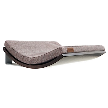 Półka dla kota CHILL DeLUXE wenge różowoszara