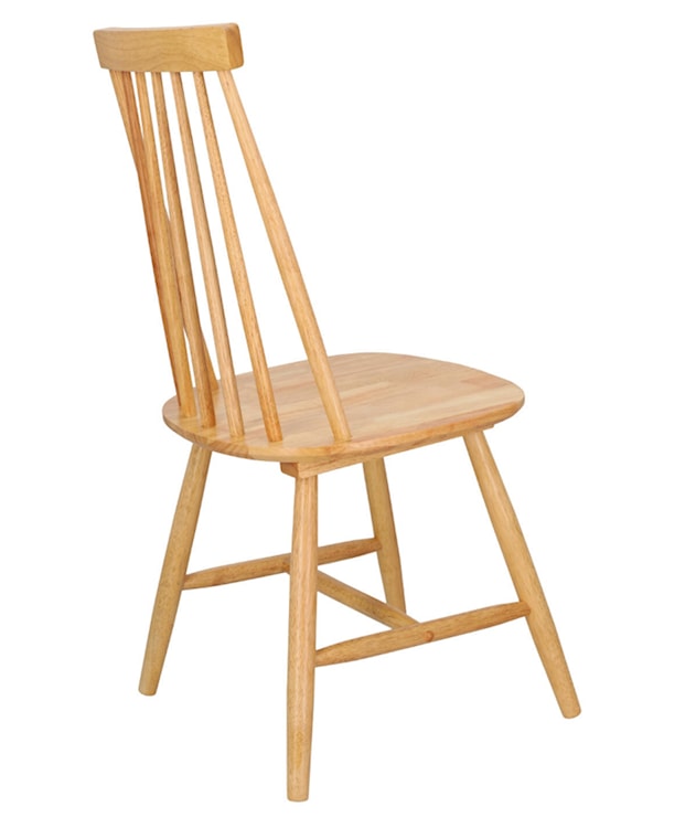 Krzesło drewniane Neerage naturalne  - zdjęcie 4