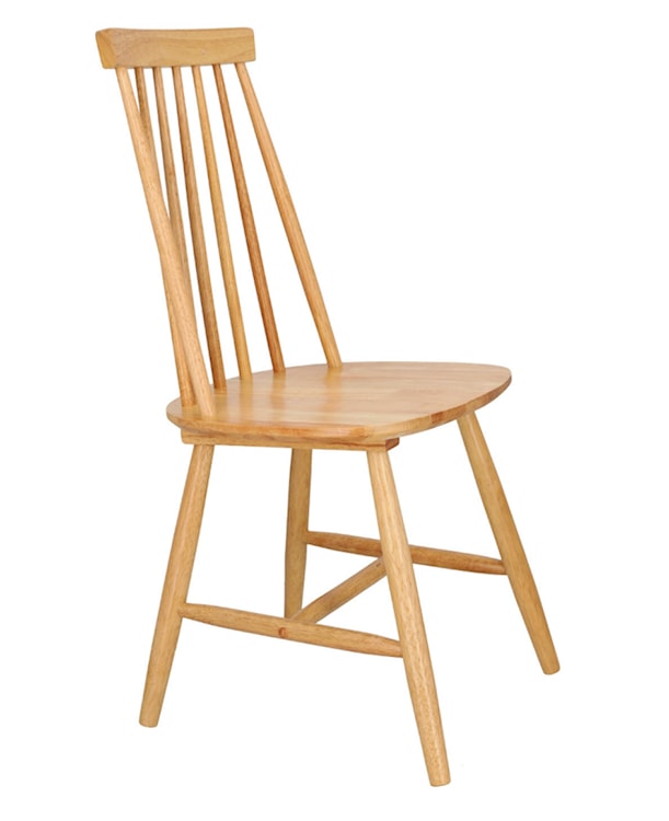 Krzesło drewniane Neerage naturalne  - zdjęcie 7