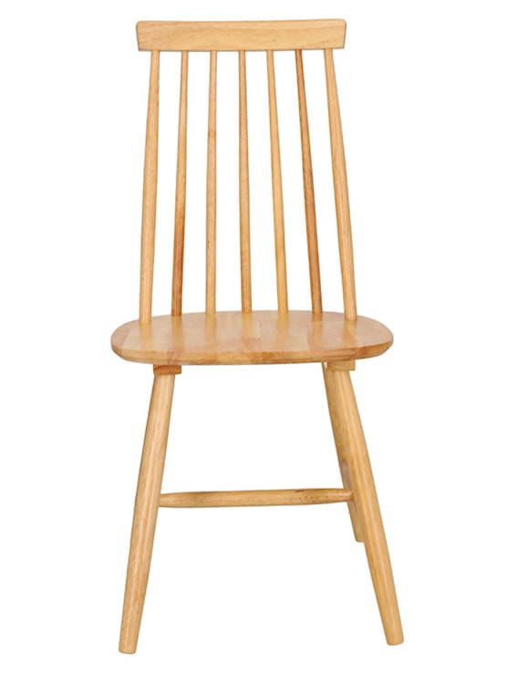 Krzesło drewniane Neerage naturalne  - zdjęcie 6