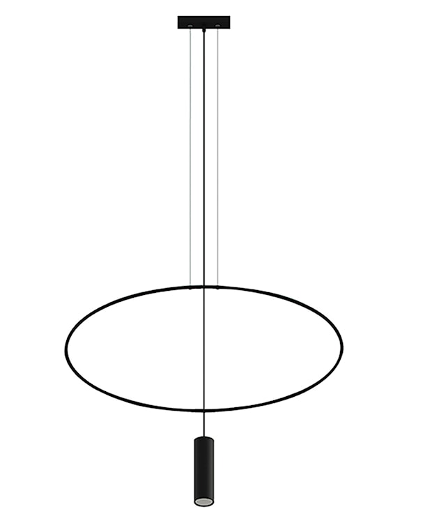 Lampa wisząca Sancing 81 cm czarna 