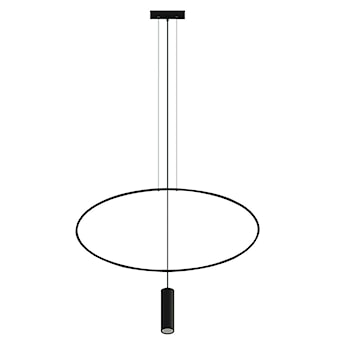 Lampa wisząca Sancing 81 cm czarna