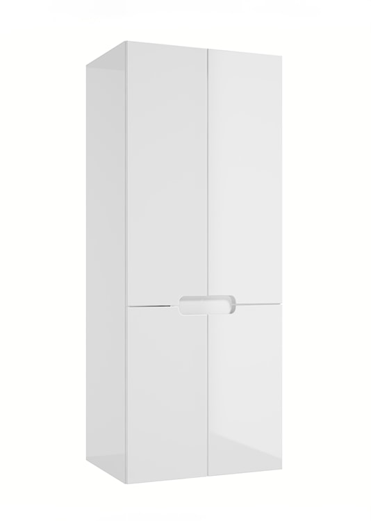Szafka łazienkowa wisząca Saeli czterodrzwiowa 60x150x44 cm  - zdjęcie 3
