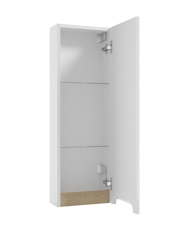 Szafka łazienkowa wisząca Saeli jednodrzwiowa 30x90x15 cm  - zdjęcie 2