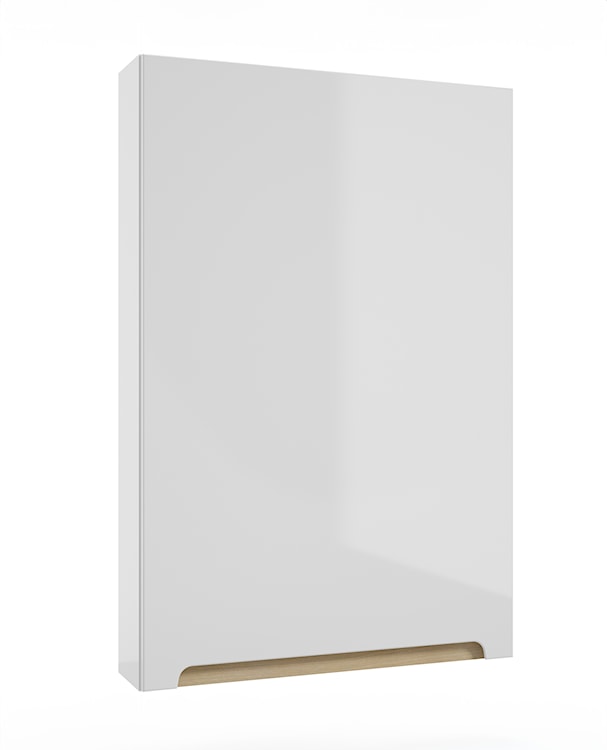 Szafka łazienkowa wisząca Saeli jednodrzwiowa 60x90x15 cm