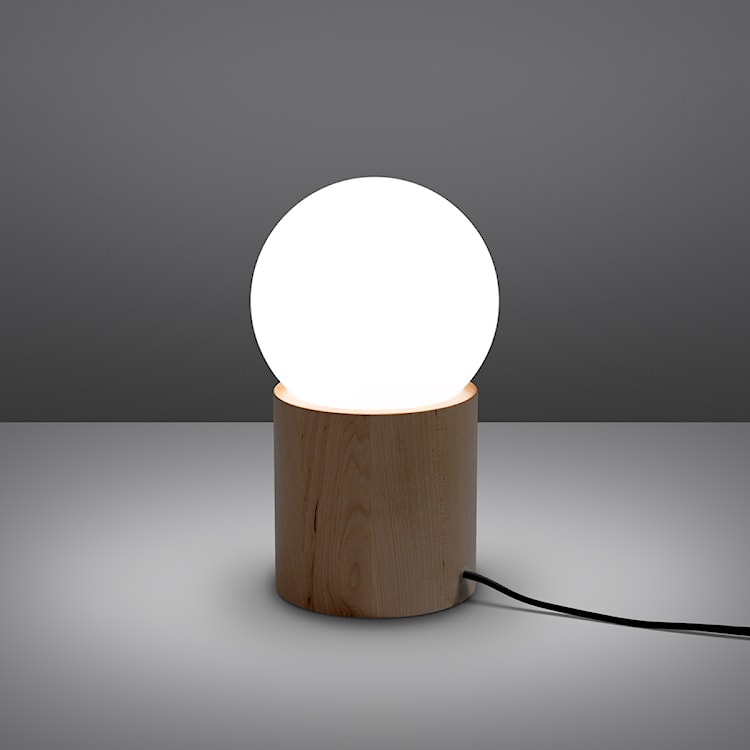 Lampka na biurko Sulpful naturalne drewno  - zdjęcie 3