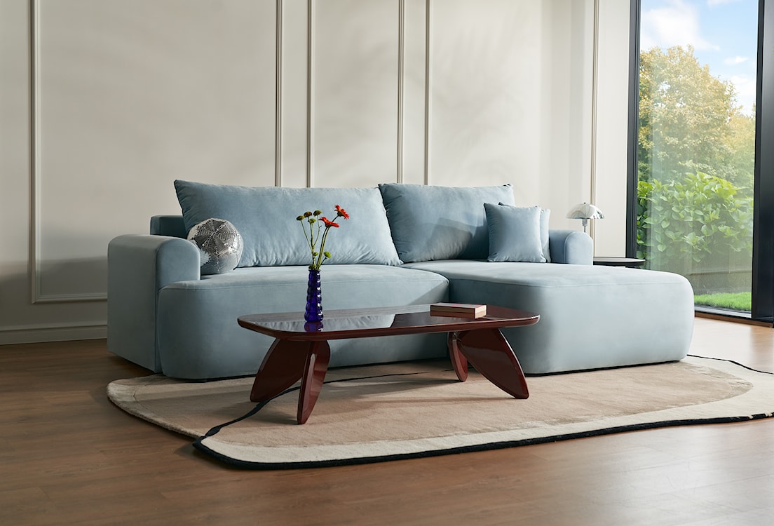 Dywan Spot 300x200 cm z wełną beżowy  - zdjęcie 3