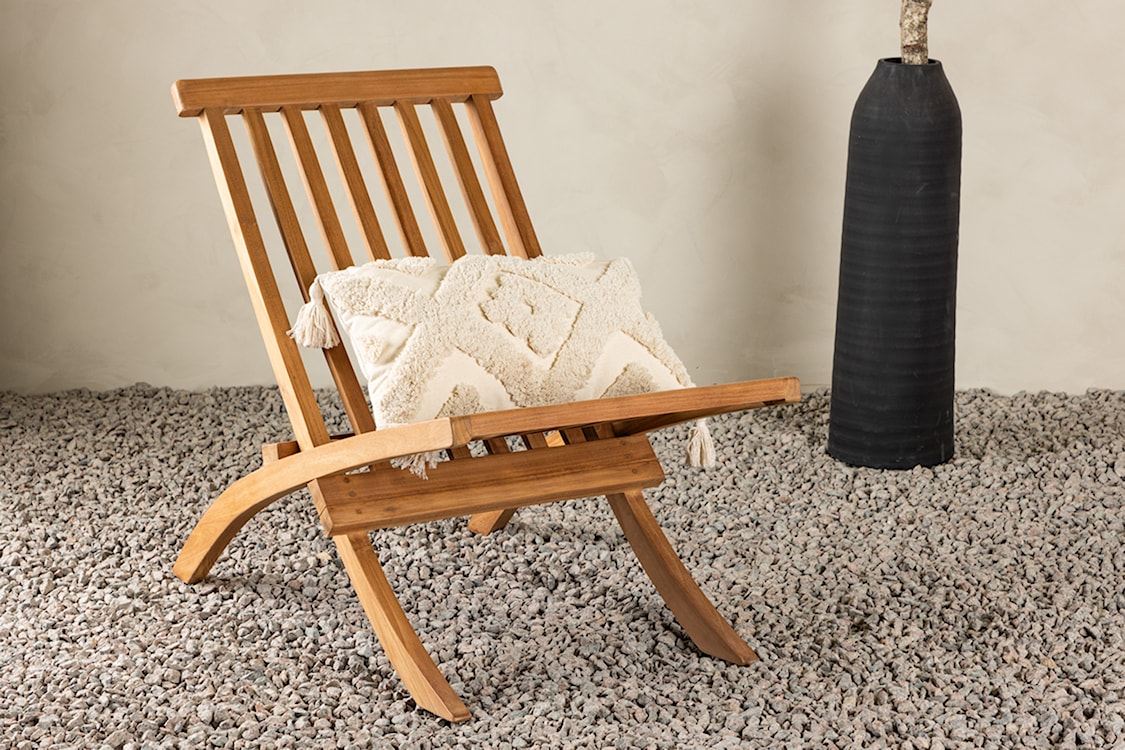 Krzesło ogrodowe Koyoo drewniane  - zdjęcie 2