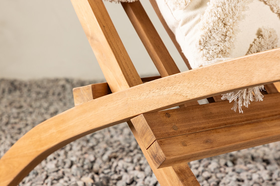 Krzesło ogrodowe Koyoo drewniane  - zdjęcie 3