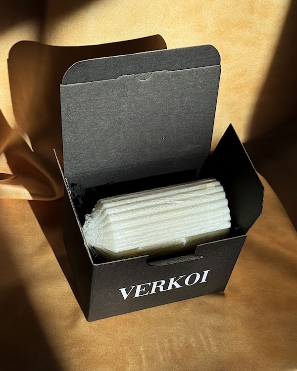 Świeca z wosku palmowego Simple Duża 430 g  - zdjęcie 5