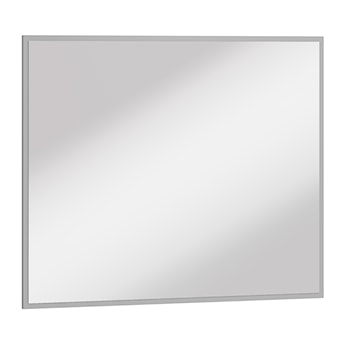 Lustro ścienne Simply prostokątne 92x77 cm w szarej ramie