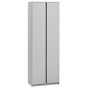 Szafa dwudrzwiowa Simply 69 cm szara
