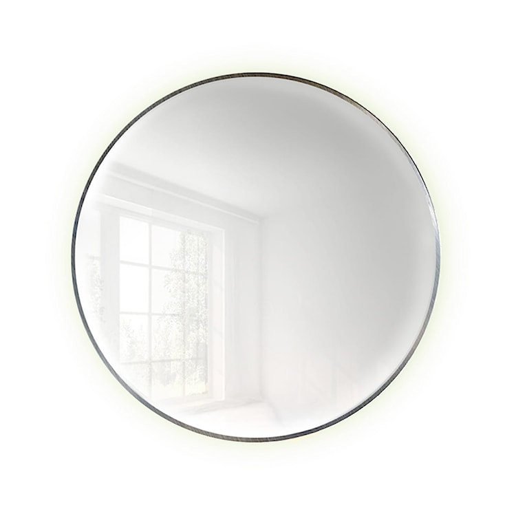 Lustro z podświetleniem led Bright Premium średnica 100 cm srebrne/ neutralna barwa światła 