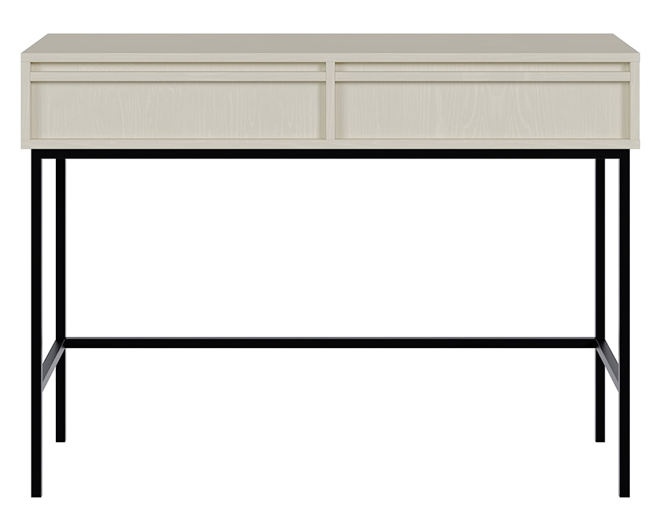 Toaletka Evo z szufladami i stelażem 110 cm Beż piaskowy  - zdjęcie 6