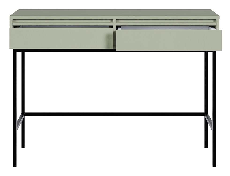 Toaletka Evo z szufladami i stelażem 110 cm Szałwiowy  - zdjęcie 3