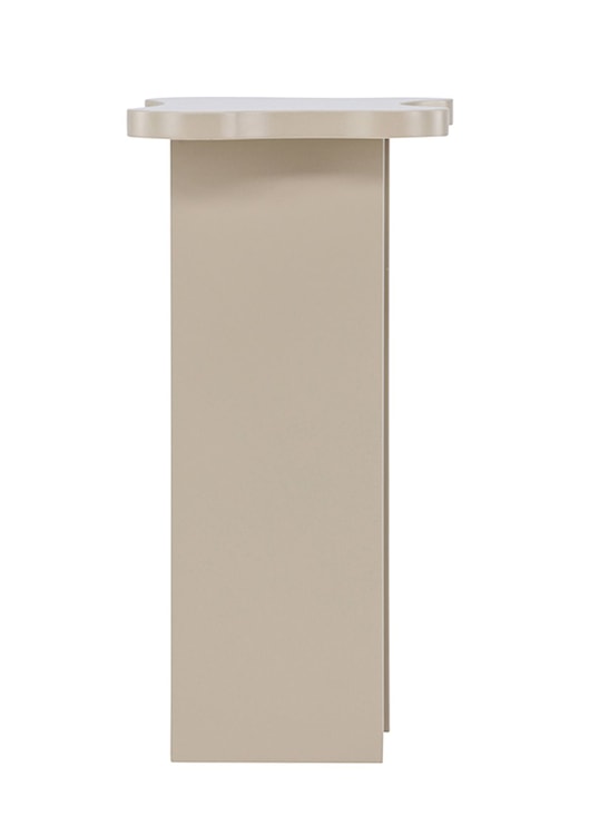 Stolik boczny Obulmy 62x42x30 cm beżowy  - zdjęcie 8