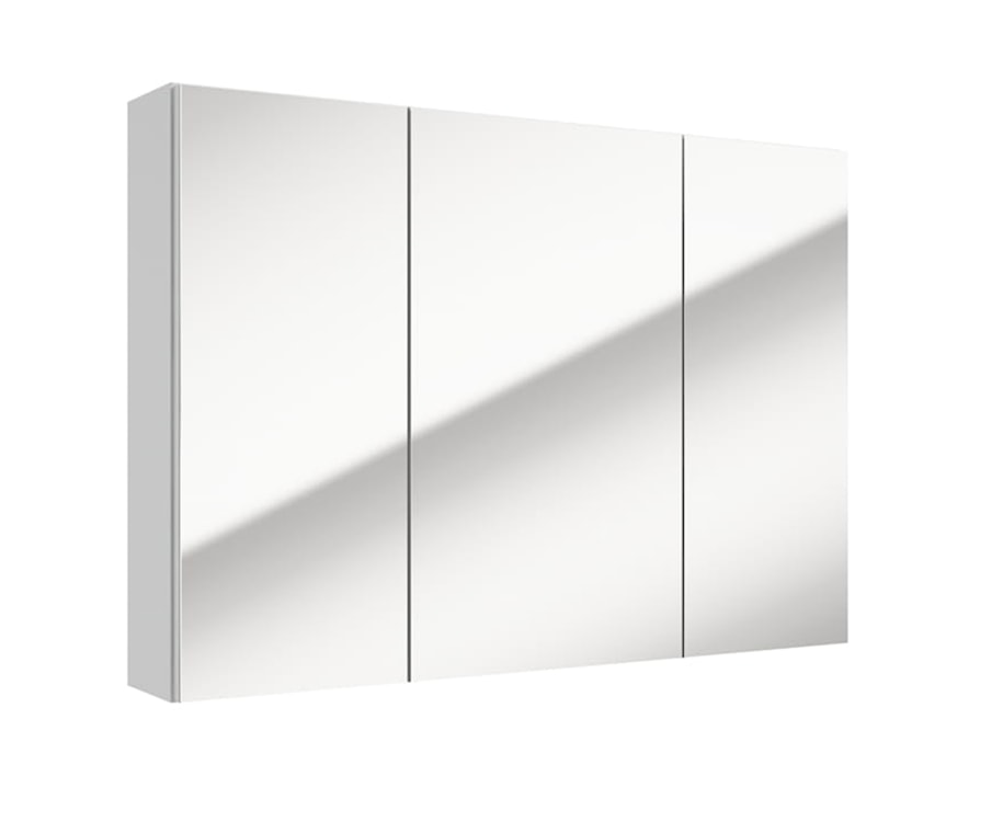 Szafka łazienkowa wisząca Stouq 85x60x15 cm z lustrem biała 