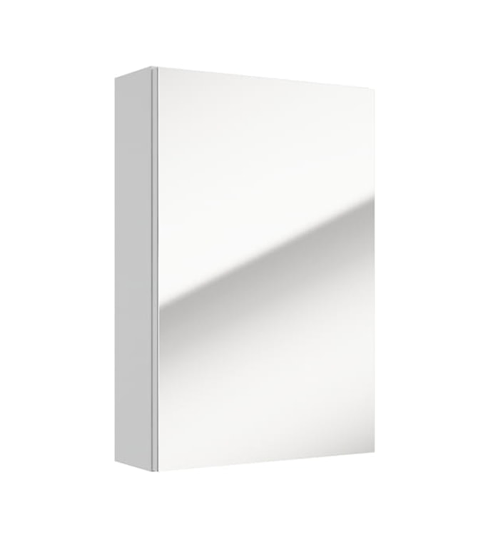 Szafka łazienkowa wisząca Stouq 40x60x15 cm lustrzana biała 