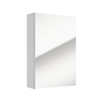 Szafka łazienkowa wisząca Stouq 40x60x15 cm lustrzana biała