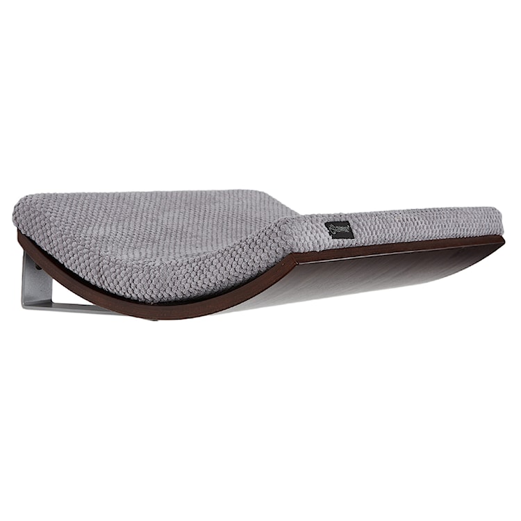 Półka dla kota CHILL DeLUXE wenge szara