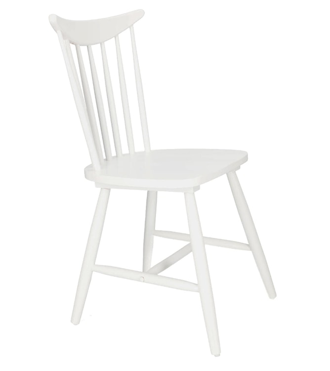Krzesło drewniane Pendled białe  - zdjęcie 3
