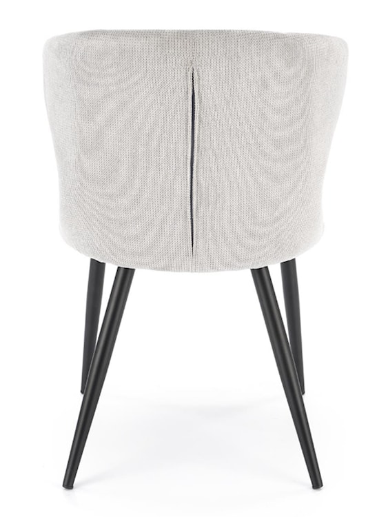 Krzesło tapicerowane Meterp szare  - zdjęcie 6